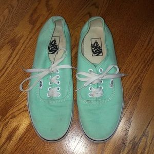 Teal Vans
